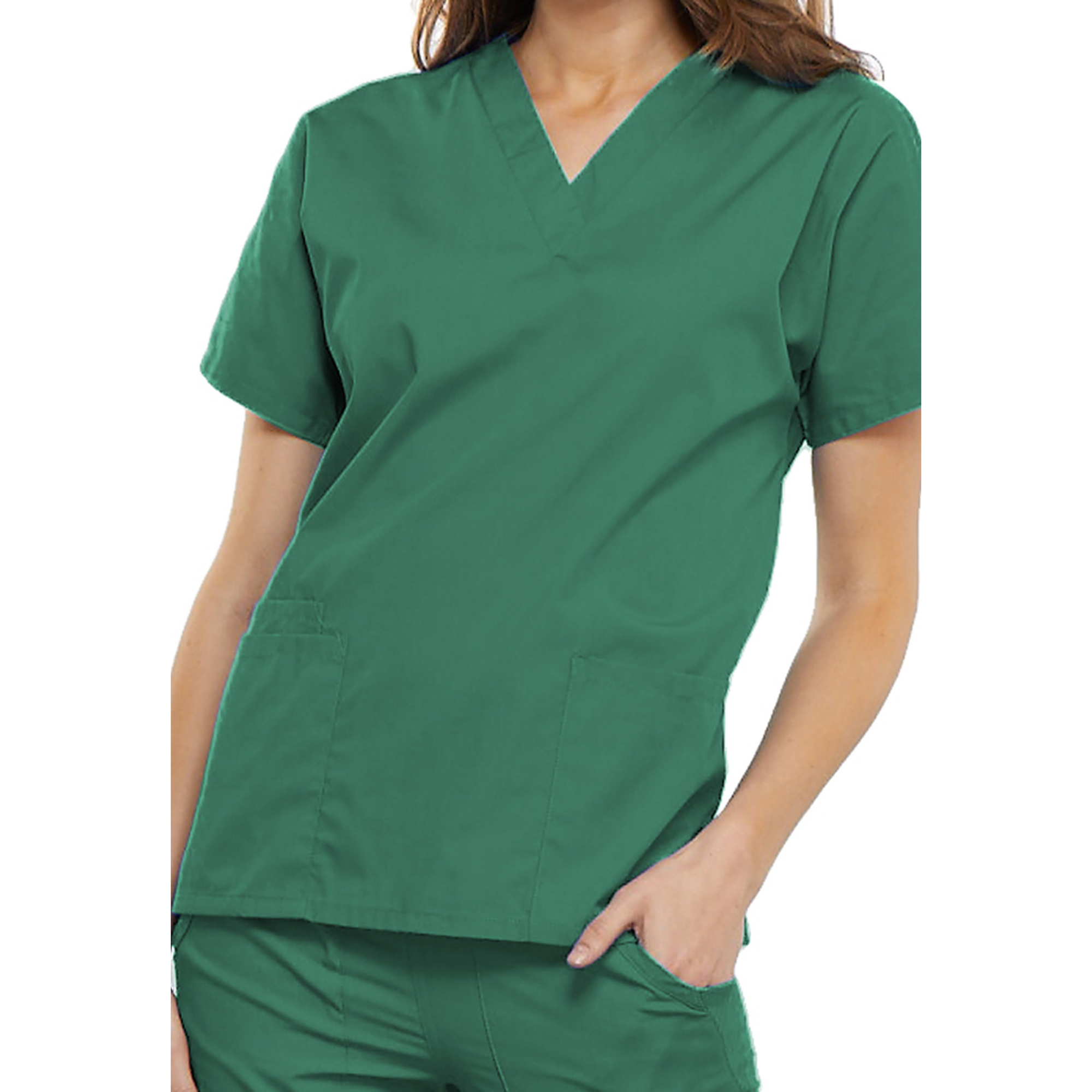 Guéthary - Tunique médicale - Col V - Manches courtes - Femme - Cherokee - Couleur 1 Cherokee Authentic Workwear