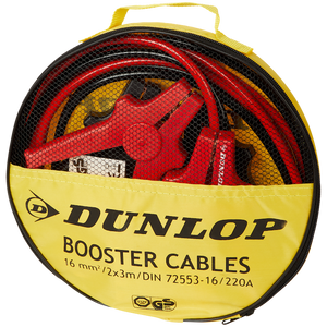 Set de 2 câbles de démarrage pour véhicule - Dunlop