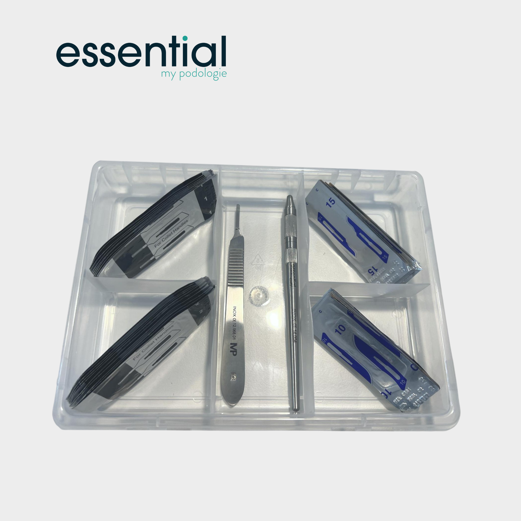 Pack de démarrage gouges et bistouris - Essential by My Podologie