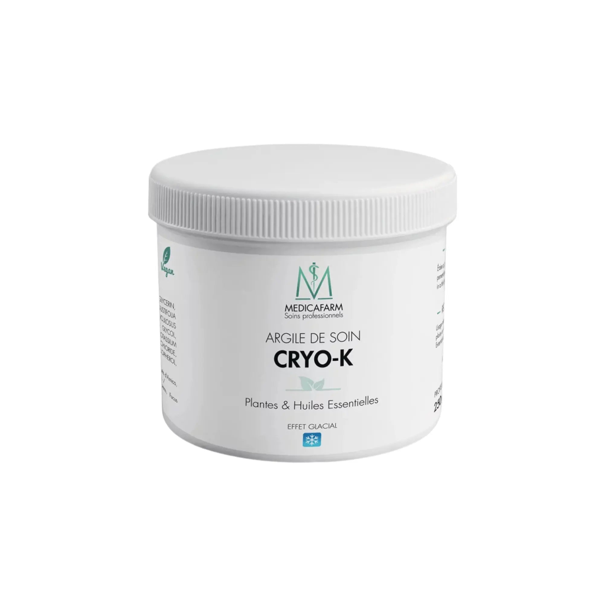 Argile de soin cryo-Argil "effet glacial" - Pot de 250g - Medicafarm Medicafarm 