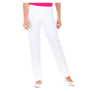 Manu - Pantalon PC Blanc - Mixte - Ceinture élastique - Sans poche My Podologie