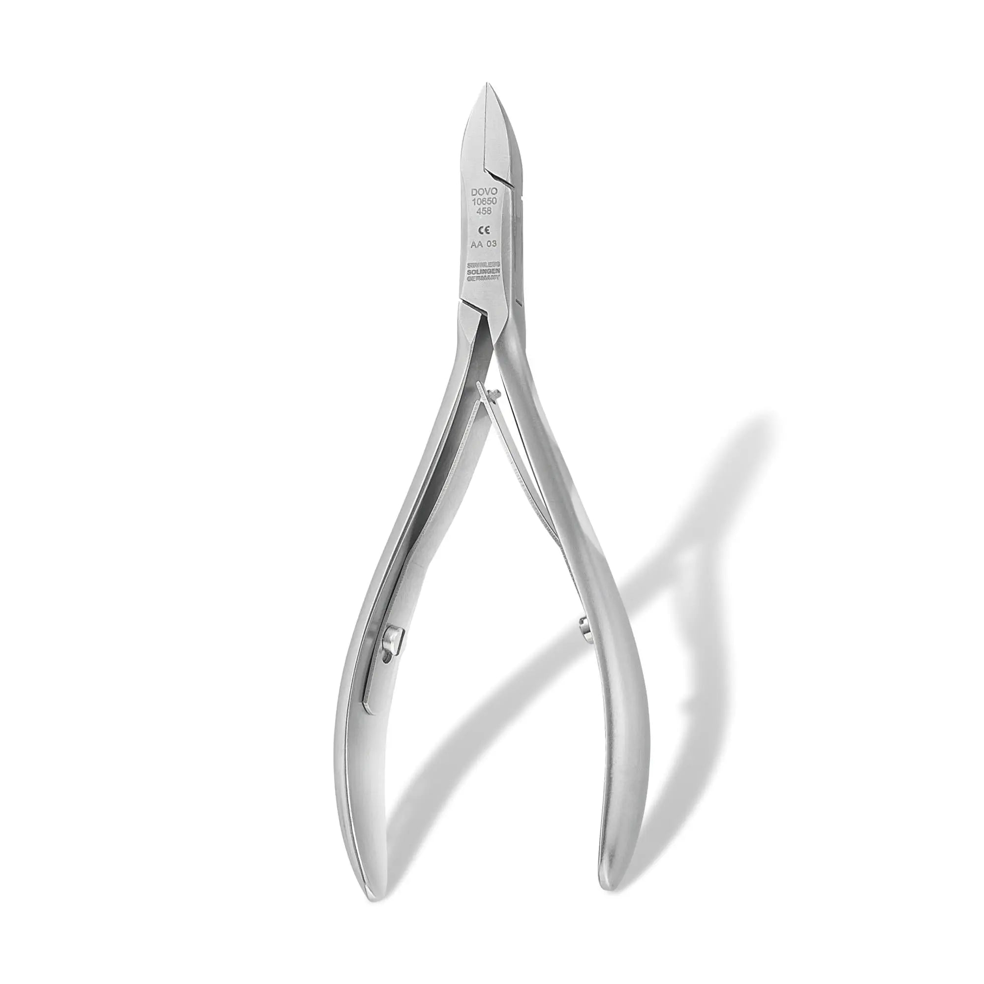 Nail pliers - Straight cut - Flat and thin jaws - 10.5 cm - Dovo